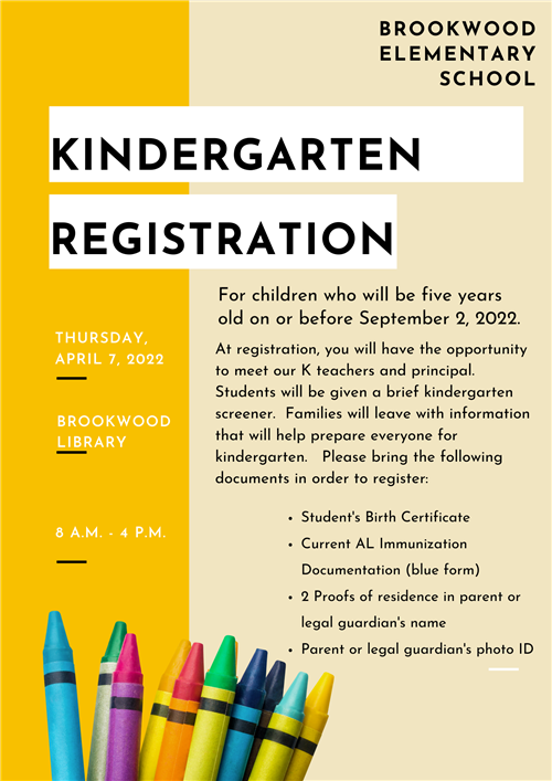 Kindergarten Registration